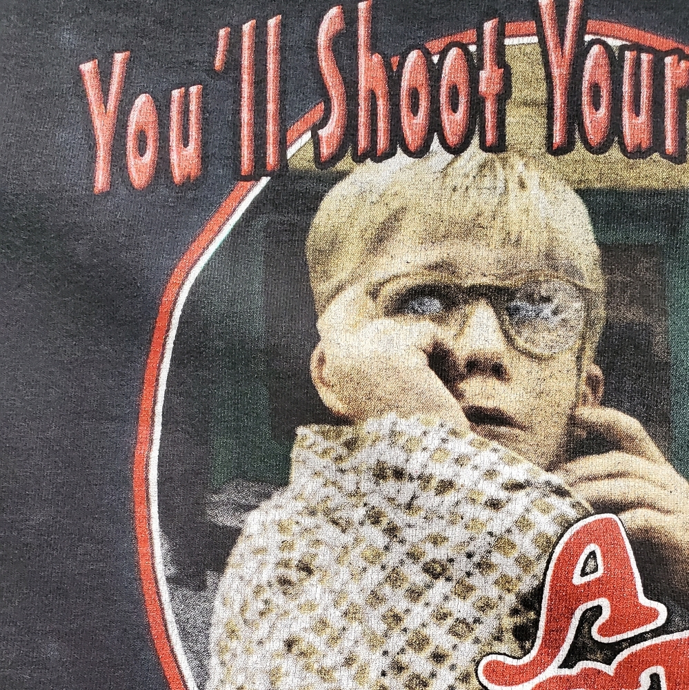 A Christmas Story Black T-Shirt Pre Owned, Size XL - Picture 11 of 16